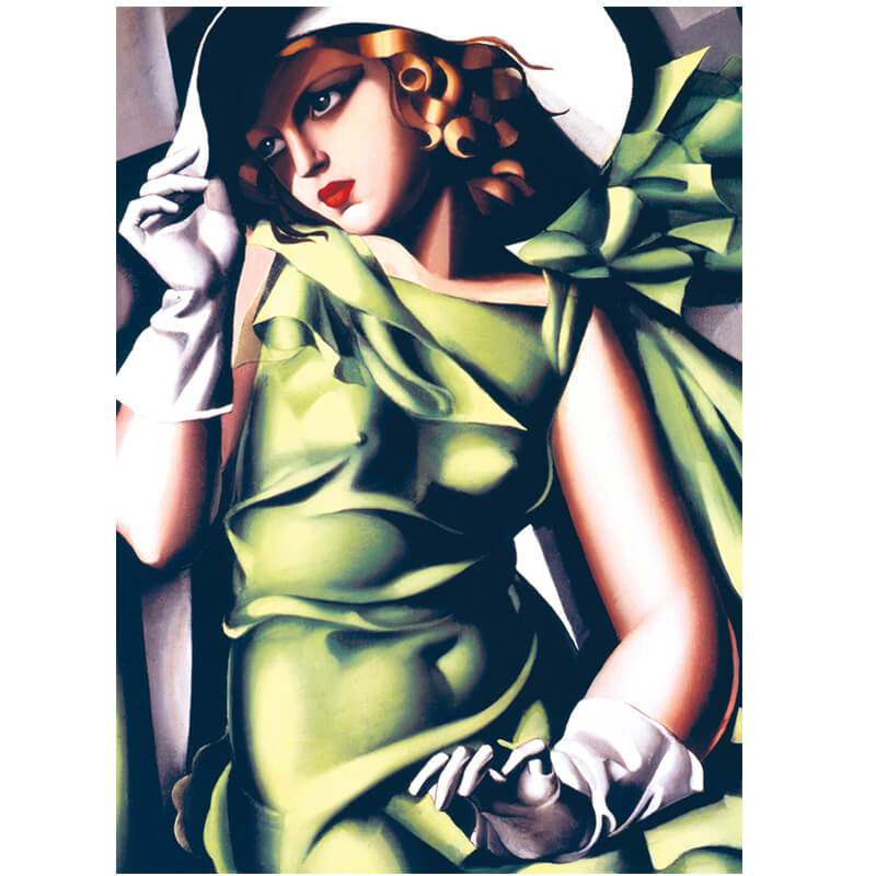 Eurographics 1000pc Jigsaw Puzzle De Lempicka Young Girl In Green