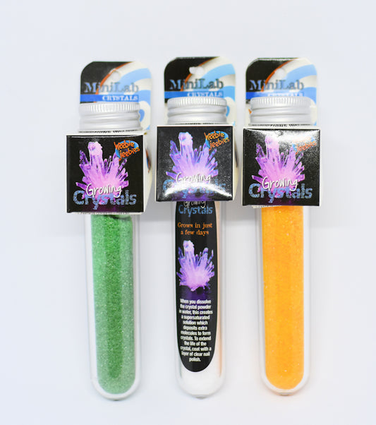 Heebie Jeebies Growing Crystals In A Test Tube