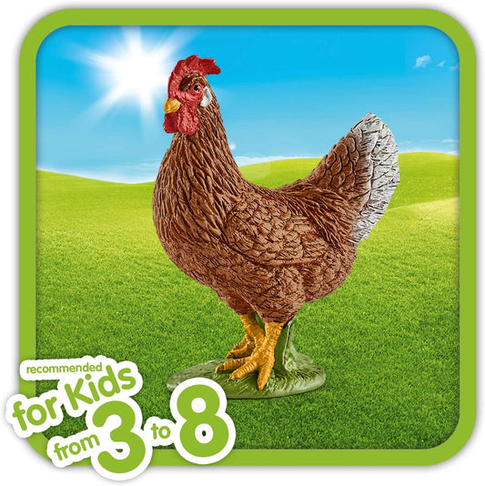 Schleich Domestic Animal Figurine Hen