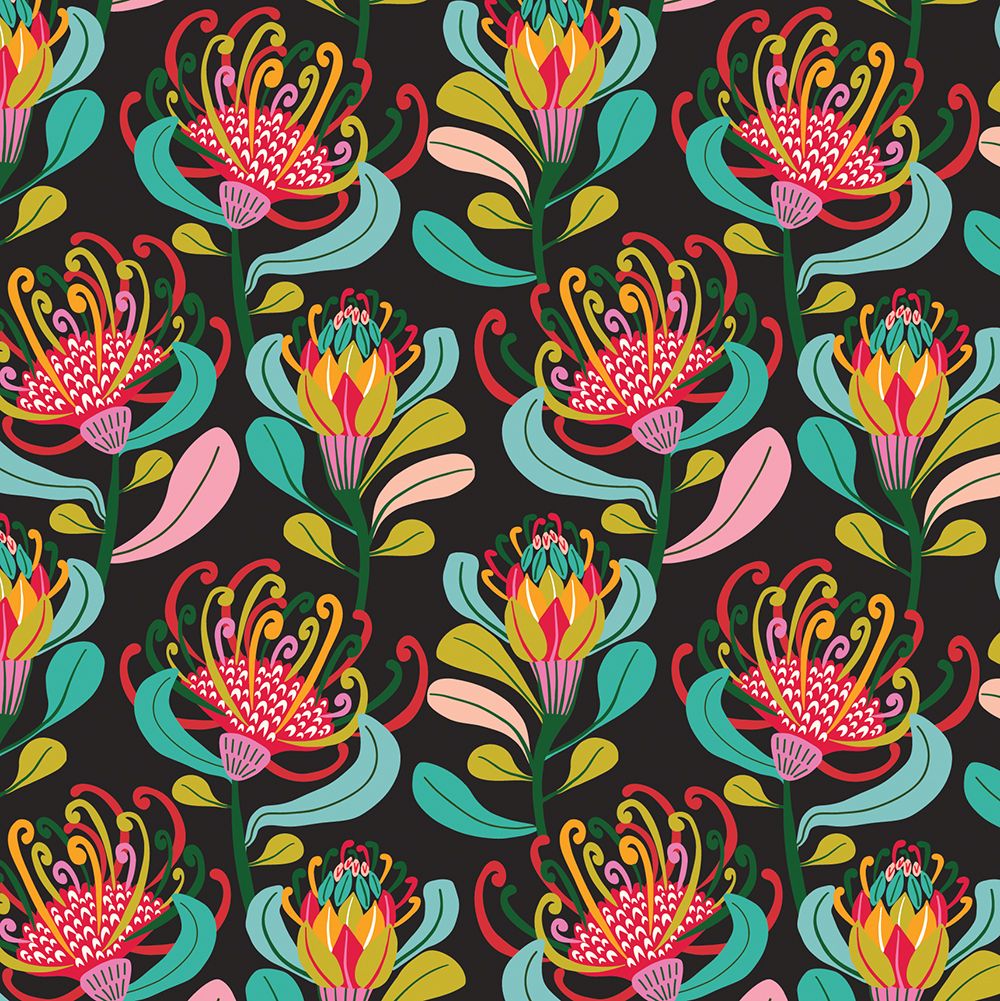 Kirsten Katz Greeting Card Pin Cushion Proteas