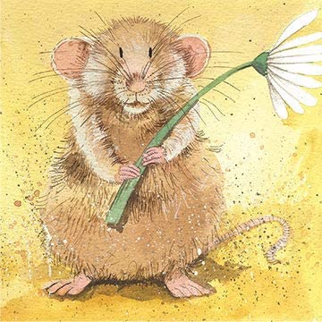 Alex Clark Greeting Card Malcom