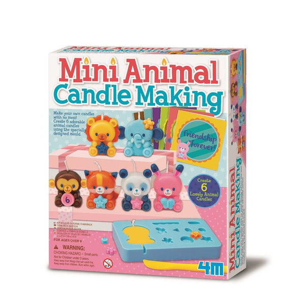 4M Creative Craft Mini Animal Candle Making Kit