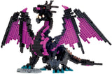 Nanoblock Dragon Purple & Black Deluxe Edition
