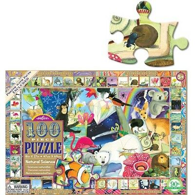 eeBoo 100pc Jigsaw Puzzle Natural Science