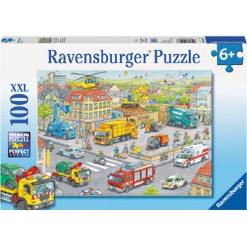 Ravensburger 100pc Jigsaw Puzzle Vehicles In The City