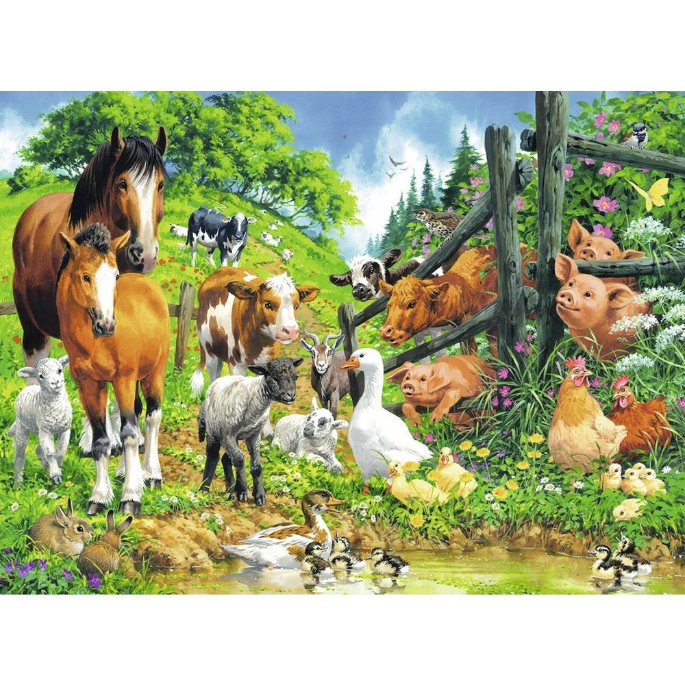 Ravensburger 100pc Jigsaw Puzzle Animal Get Together