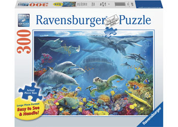 Ravensburger 300pc Jigsaw Puzzle Extra Large Pieces Life Underwater