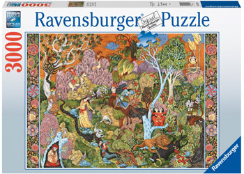 Ravensburger 3000pc Jigsaw Puzzle Garden Of Sun Signs