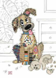 Bug Art Greeting Card Murphy Mutt