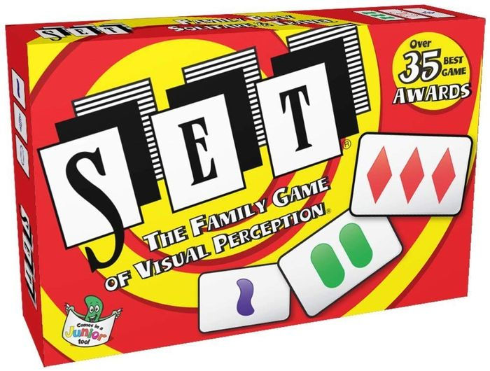 Set Visual Perception Family Card Game