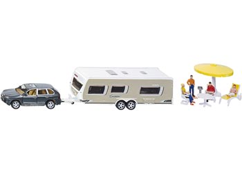 Siku Caravan With Car 2542