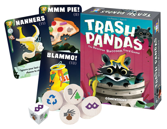 Trash Pandas Gamewright Card Game