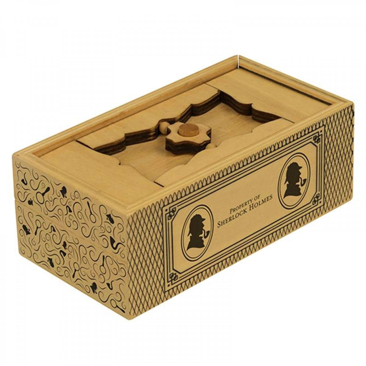 Sherlock Holmes Treasury Safe Brainteaser Game