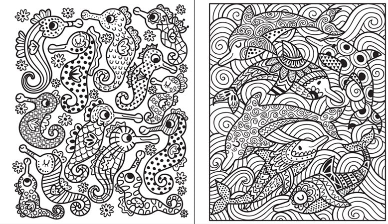 Usborne Magic Painting Book Under the Sea