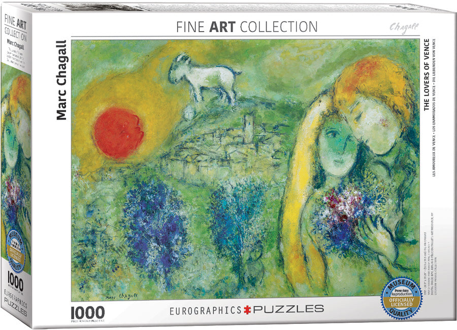 Eurographics 1000pc Jigsaw Puzzle Chagall Lovers of Venice