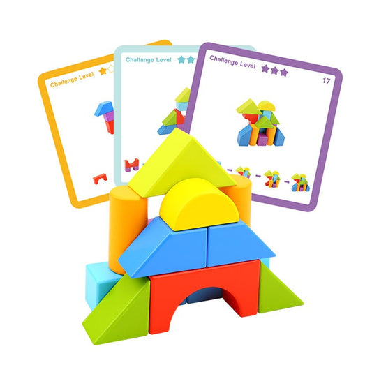 Tooky Toy Block Game Building Blocks Colourful