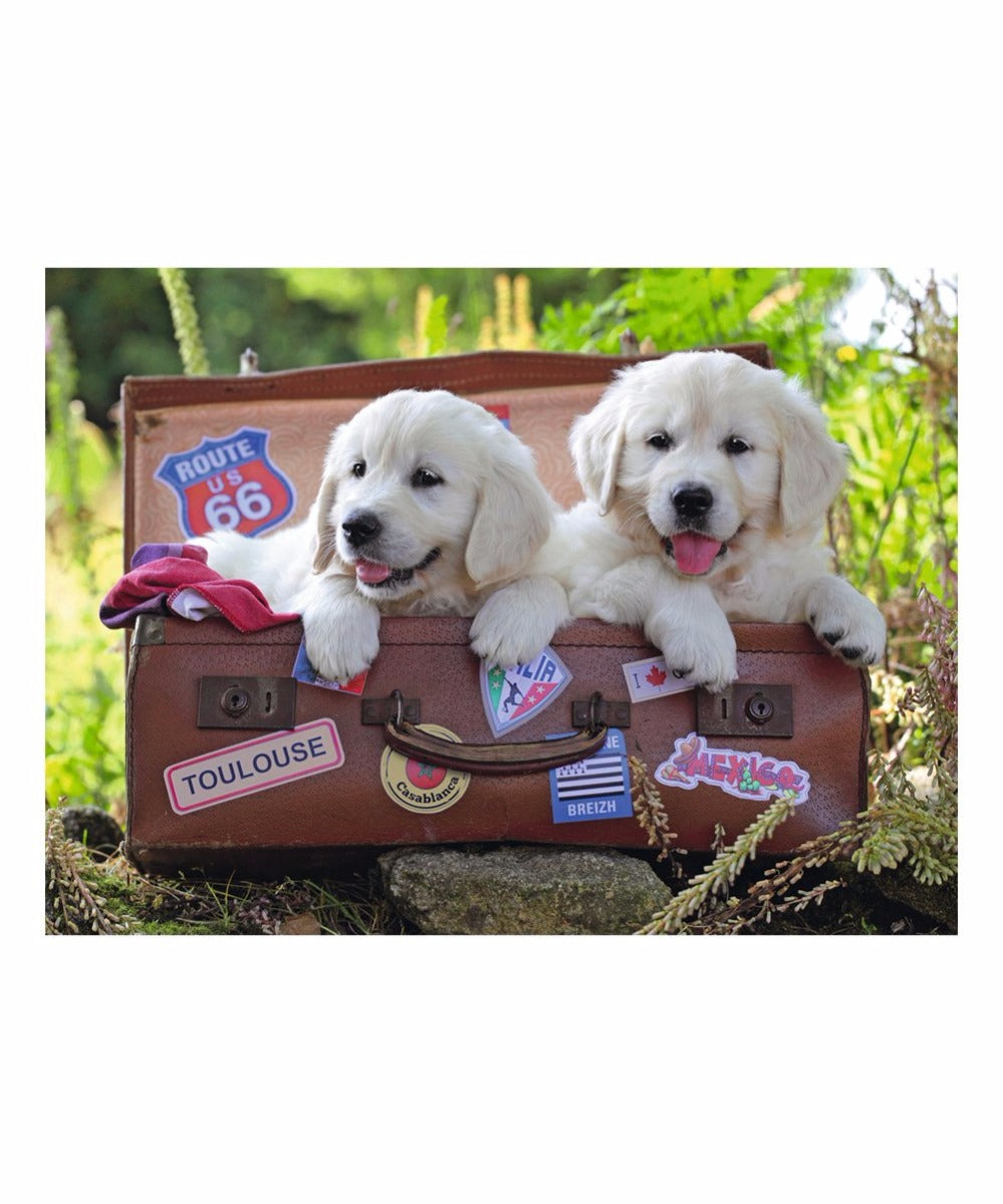 Ravensburger 100pc Jigsaw Puzzle Travelling Pups