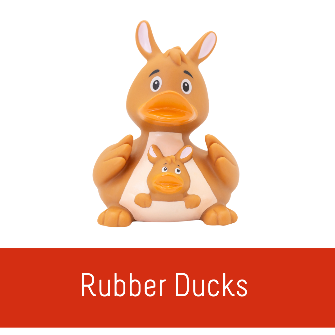 Quirky bath buddies!