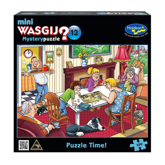 Wasgij? 100pc Mystery Mini Jigsaw Puzzle #12 Puzzle Time