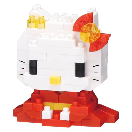 Nanoblock Sanrio Characters Hello Kitty Kimono
