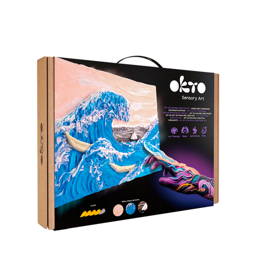 Okto Sensory Art Creative Set Big Wave in Kanawaga