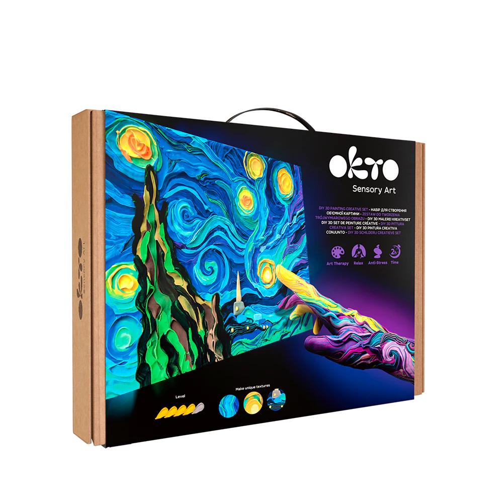 Okto Sensory Art Creative Set Starry Night