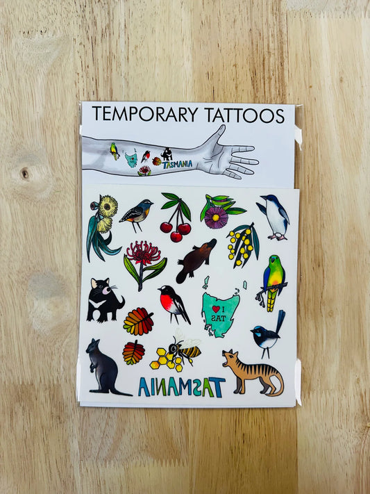 Pigment by Monica Reeve Temporary Tattoos Tasmanian Icons