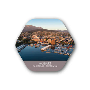 Fridge Magnet Hobart Aerial