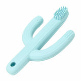 Annabel Trends Teething Toothbrush Cactus Silicone in Case Assorted Colours