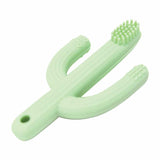 Annabel Trends Teething Toothbrush Cactus Silicone in Case Assorted Colours