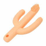 Annabel Trends Teething Toothbrush Cactus Silicone in Case Assorted Colours