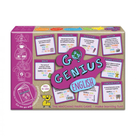 Go Genius English - The Matching Pairs Games