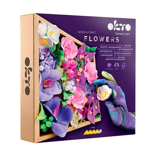 Okto Sensory Art Wood and Craft Flowers Inspiration
