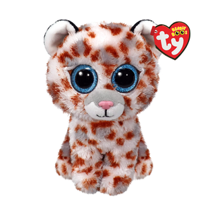 Ty Beanie Boos Coco White Leopard