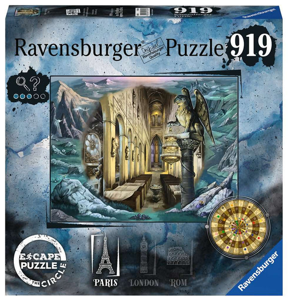 Ravensburger 919pc Escape the Circle Jigsaw Puzzle Paris