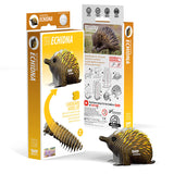 Eugy 3D Cardboard Model Kit Echidna