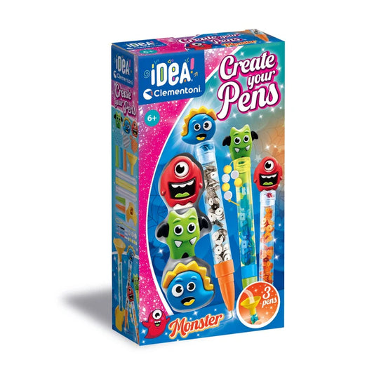Clementoni Small Pen Lab - Monster Create Your Pens
