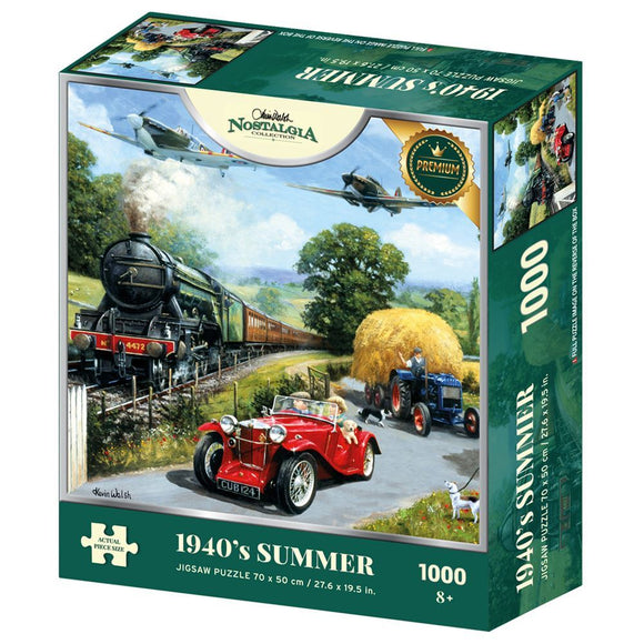 Nostalgia Collection 1000pc Jigsaw Puzzle 1940s Summer