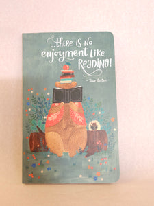 Write Now - There is No Enjoyment Like Reading Notebook