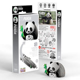 Eugy 3D Cardboard Model Kit Panda