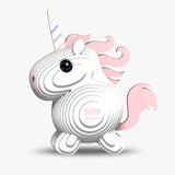 Eugy 3D Cardboard Model Kit Unicorn