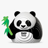 Eugy 3D Cardboard Model Kit Panda