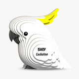 Eugy 3D Cardboard Model Kit Cockatoo