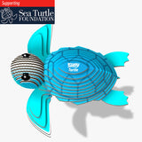 Eugy 3D Cardboard Model Kit Turtle