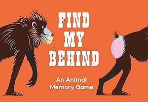 Find My Behind An Animal Memory Game