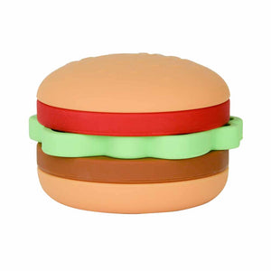 Annabel Trends Silicone Stackable Toy Hamburger