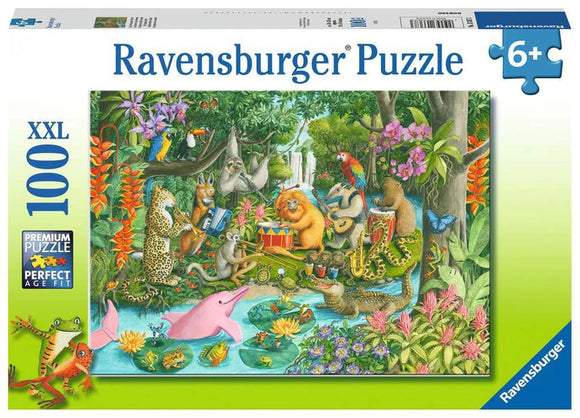 Ravensburger 100pc Jigsaw Puzzle Rainforest River Band