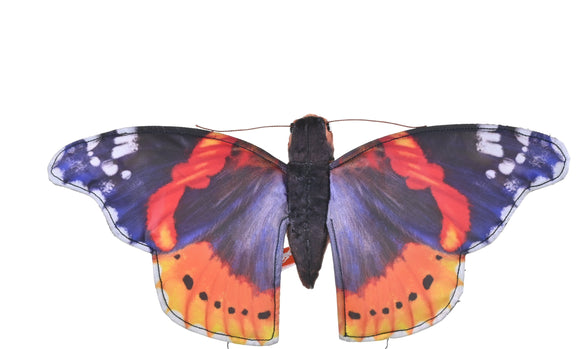 Wild Republic Plush Butterfly Red Admiral