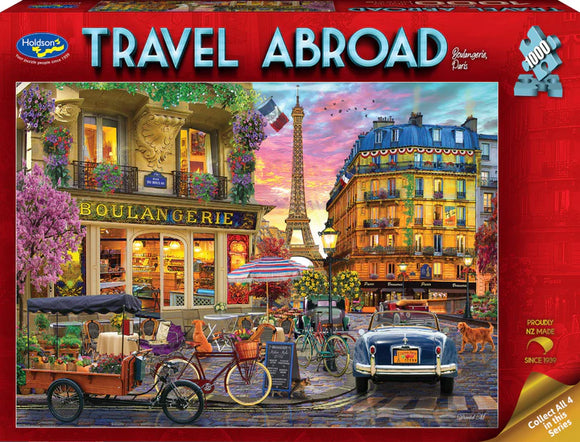 Holdson 1000pc Jigsaw Puzzle Travel Abroad Boulangerie, Paris