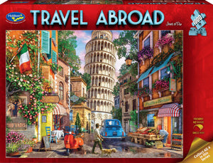 Holdson 1000pc Jigsaw Puzzle Travel Abroad Streets of Pisa